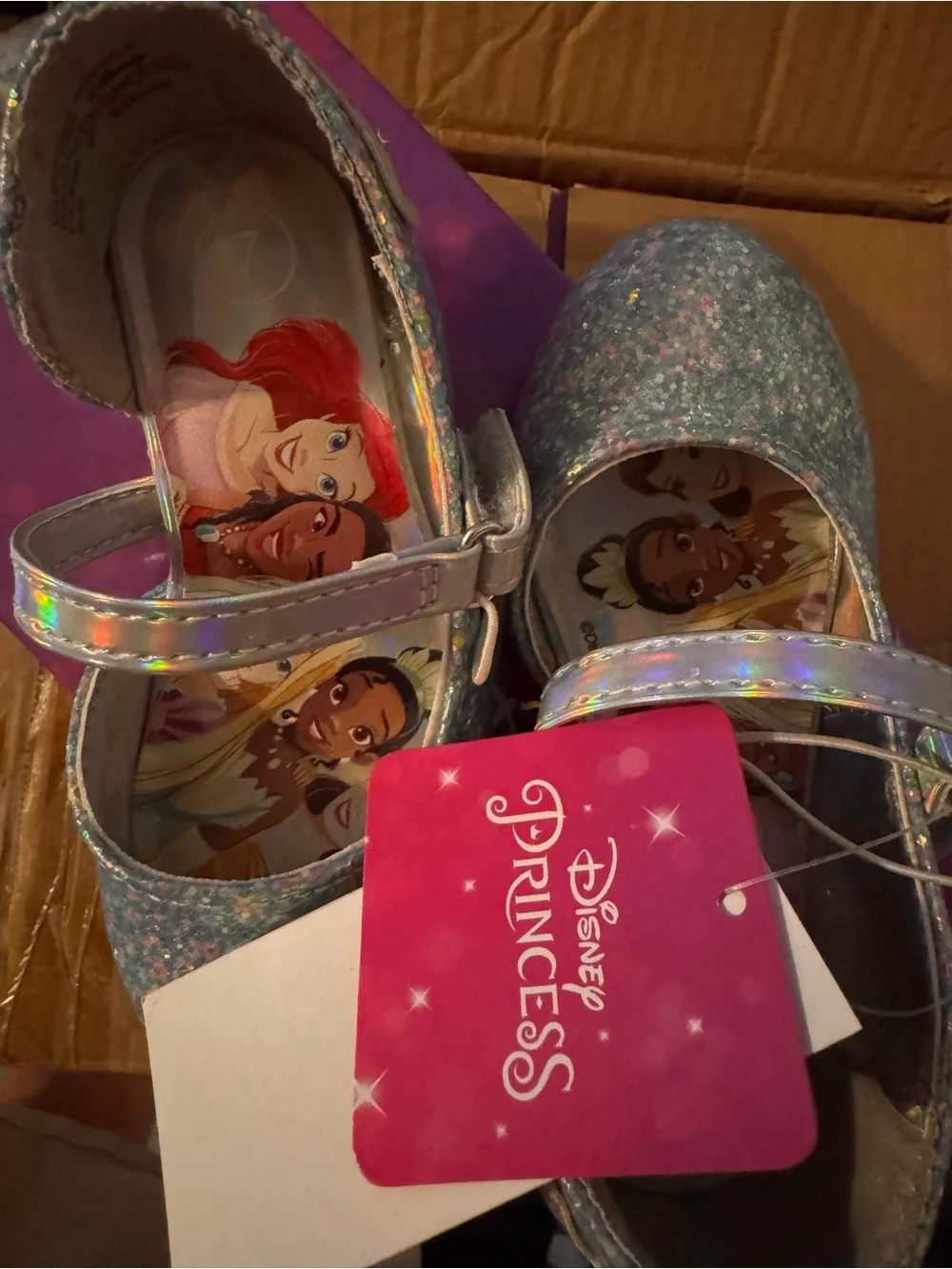 Disney Princess heels 7C